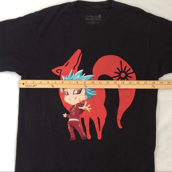 The Seven Deadly Sins anime t shirt size medium - Picture 7 of 11